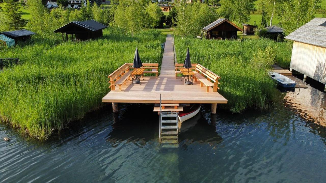 Ferienhaus Holzer Weissensee Exterior foto
